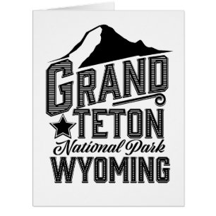 Parc national du Grand Teton, Wyoming Poster vinta