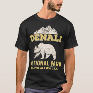 Parc national du Mont-Denali Alaska Ours TShirt 2