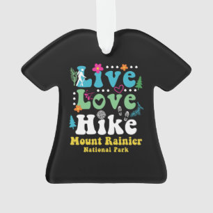 PARC NATIONAL DU MONT RAINIER RÉTRO 60 les années 