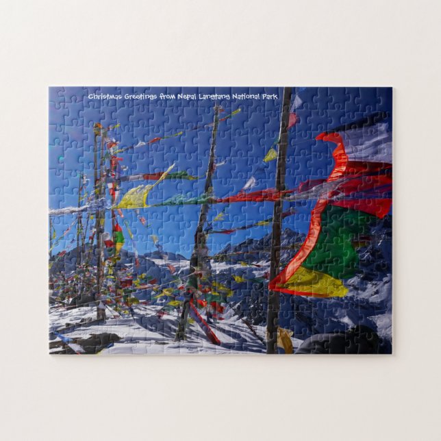 Parc national du Népal Langtang. Jigsaw Puzzle (Horizontal)