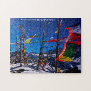 Parc national du Népal Langtang. Jigsaw Puzzle