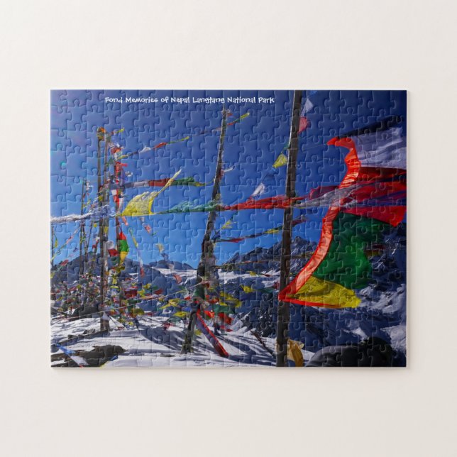 Parc national du Népal Langtang. Jigsaw Puzzle (Horizontal)