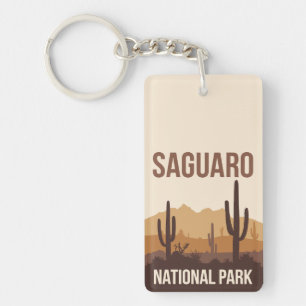 Parc national du Saguaro Art de voyage minimal
