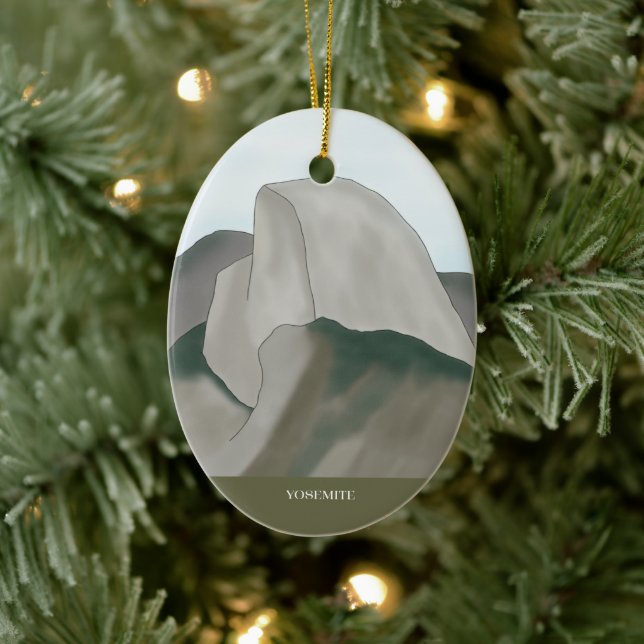 Parc national du Yosemite Ornement d'arbre de Noël (Arbre)