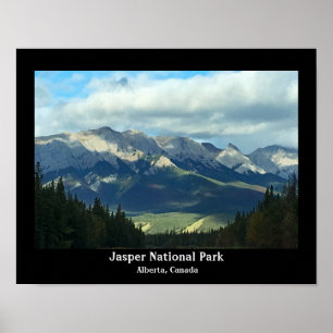 Parc national Jasper, Alberta, affiche du Canada