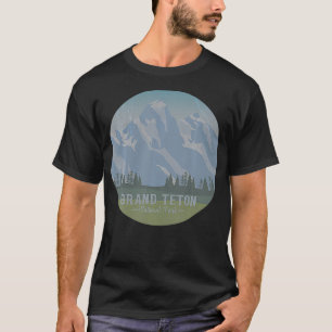 Parc national Retro Tshirt Grand Teton National Pa