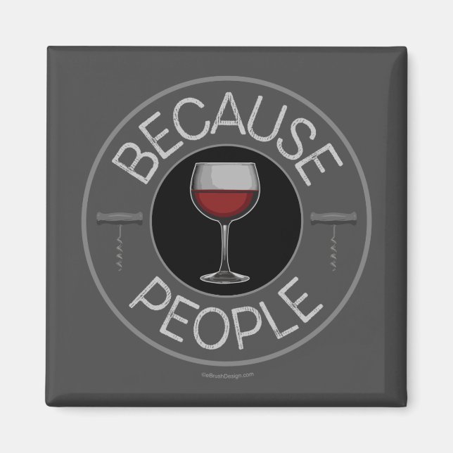 Parce que les gens (vin) aimant (Devant)