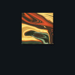 Parched Canvas Print<br><div class="desc">Parched. Abstract textured art. Arid ground with deep pockets of water beneath.

Digitally signed and dated  with year created. Available in sizes from 
8"x 8" (20.32 cm x 20.32 cm)  up to 30" x 30" (76.2 cm x 76.2 cm)</div>