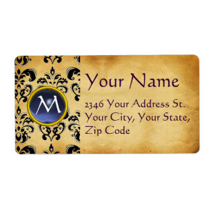 PARCHMENT DAMASK GEM