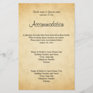 Parchment Pattern Design Wedding