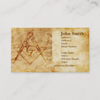Parchment Standard Business Card
