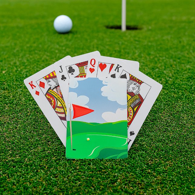 Parcours De Golf Cartes De Jeu Vertes (Créateur téléchargé)
