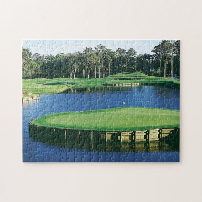 Parcours de golf puzzle paysage (Horizontal)