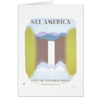 Parcs nationaux de visite WPA 1940