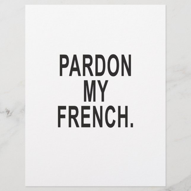 Pardon My French (Front)