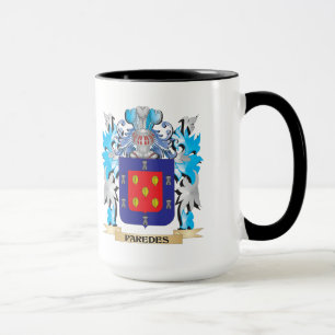 Paredes Coat of Arms - Family Crest Mug