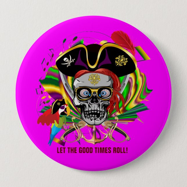 Parent 4 Inch Round Button (Front)