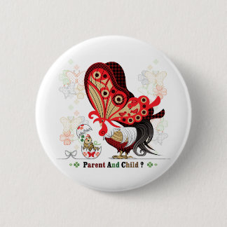 PARENT AND CHILD？（remake） 2 Inch Round Button