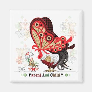 PARENT AND CHILD?(remake) Magnet