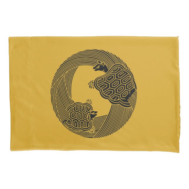 Parent and Child Turtle Pillowcase (Front)