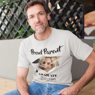 Parent moderne et fier Diplômé T-Shirt photo