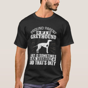 Parent of Greyhound Dog Owners  for Men Women Dog T-Shirt