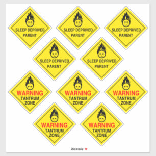 Parental Warning Stickers