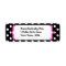 { Parenthetically Pink, Black & White Polka Dots }
