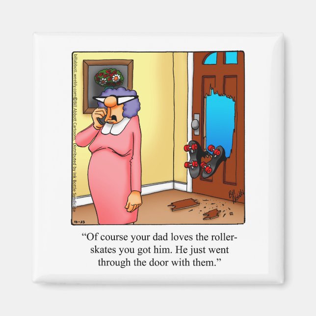  Parenthood Humour Refrigerator Magnet (Front)