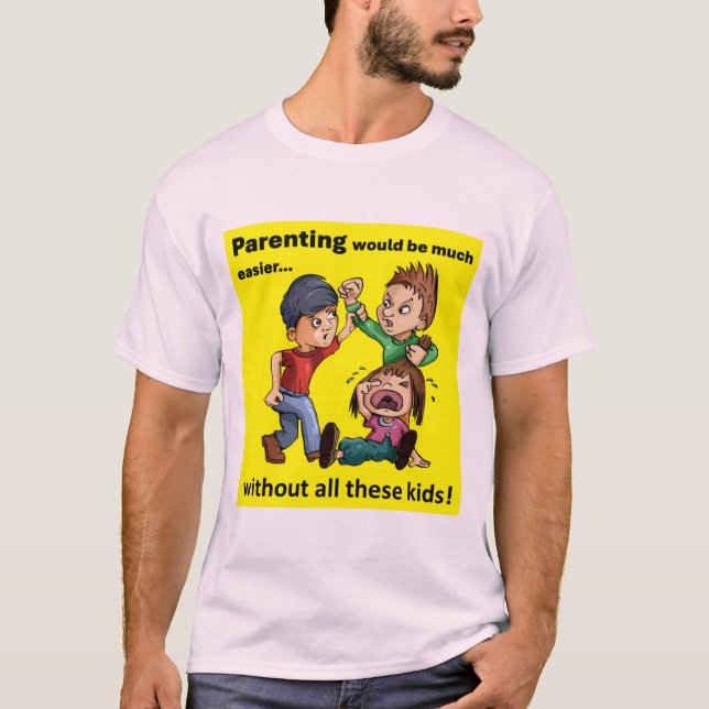 Parenting Kids T-Shirt (Front)
