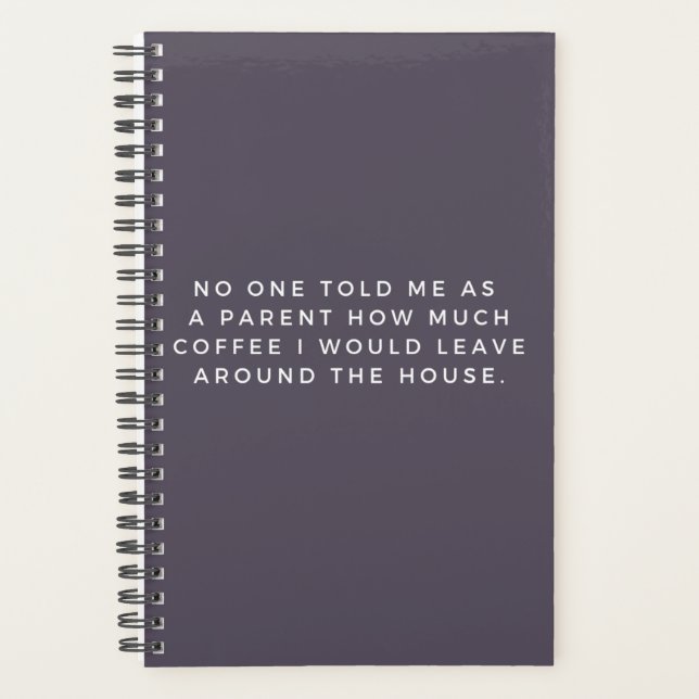 Parenting Meme  Planner (Front)