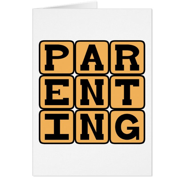 Parenting, Mom or Dad (Front)