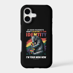 Parents Accepting Im Your Mom Now Bear Hug LGBTQ