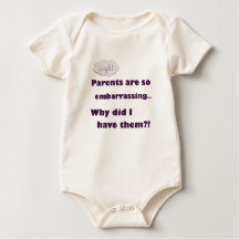 "Parents are so embarrassing" 