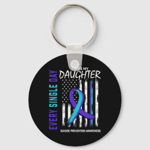 Parents I Miss My Daughter Suicide Awareness Preve Keychain
