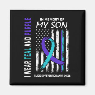 Parents In Memory Of Son Suicide Awareness Prevent Magnet