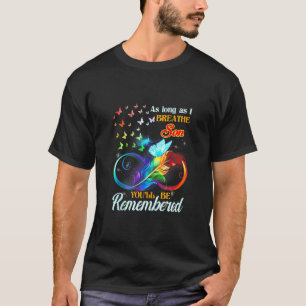 Parents Love & Miss Son Memory Of My Son In Heaven T-Shirt
