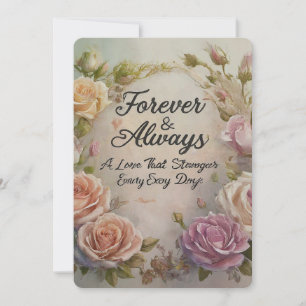 Parent's Marriage Annivesary  Invitation