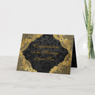 Parents of Bride Congratulations Greetings Card