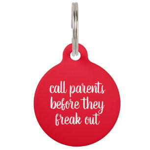 Parents Pet Tag