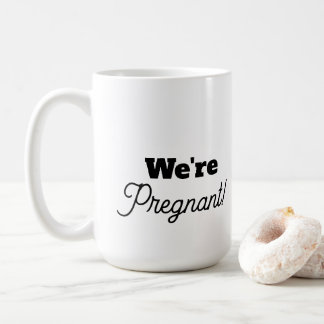 Parents-to-be Faux Lace Coffee Mug