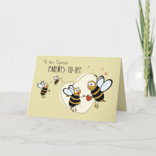 Parents to BEE, 3rd Child Congratulations Card