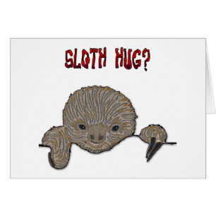 Paresse de bébé d'étreinte de paresse