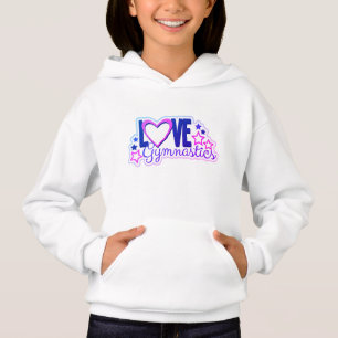 Parfait Sweatshirt de gymnastique amoureuse rose v