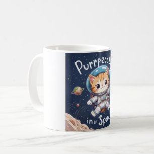 Parfaitement dans l'espace Mug Cute Kawaii Astrona