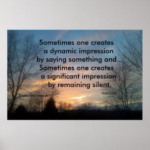 PARFOIS ON CRÉE DALAI LAMA POSTER