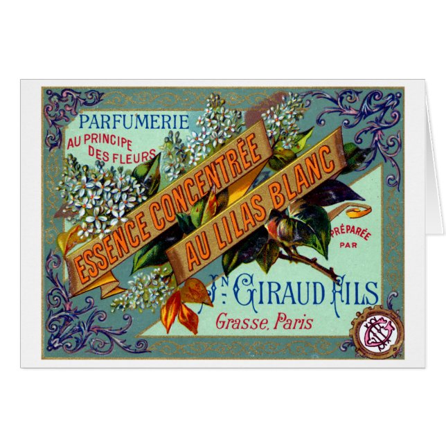 Parfum 1915 lilas blanc français (Devant horizontal)