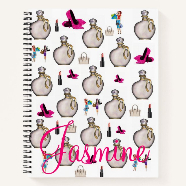 Parfum Carnet spirale (Devant)