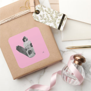 Parfum D’eau Square Sticker