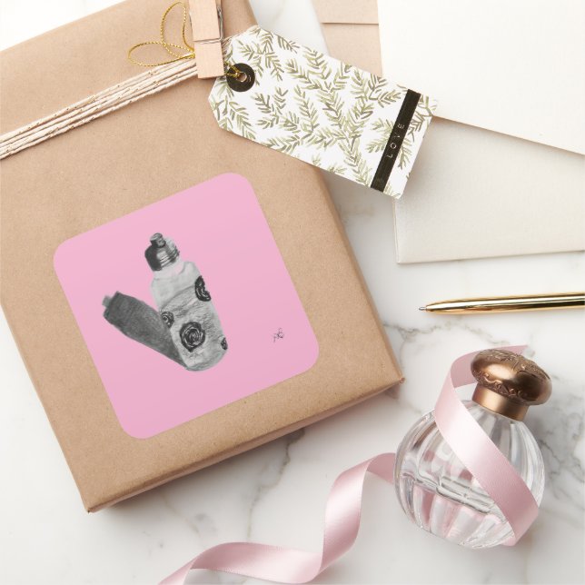 Parfum D’eau Square Sticker (Gifting)